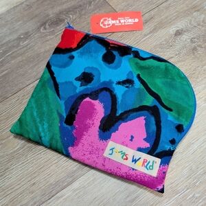 NWT New Vintage Jams World Hawaii pouch curved zip pouch bag Nohea Iki